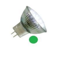 deltech 1w 15 led mr11 green