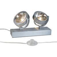 Desk lamp HV halogen G5.3 100 W SLV Kalu Floor 2 147296 Aluminium (brushed)