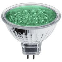 Deltech 1W 15LED Coloured MR11s Green