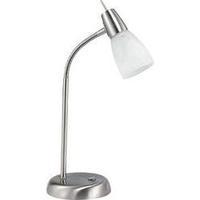 Desk lamp LED GU10 4 W LeuchtenDirekt Julia 11867-55 Steel