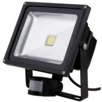 Deltech 50W Shatter Resistant LED PIR Floodlight - Cool White