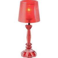 Desk lamp LED E14 40 W LeuchtenDirekt Nabi 13005-14 Red