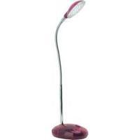 Desk lamp LED Built-in LED 2 W Brilliant Timmy Transparent, Rose