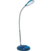 Desk lamp LED Built-in LED 2 W Brilliant Timmy Transparent-blue