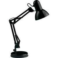 Desk lamp Energy-saving bulb, Light bulb E27 40 W Brilliant Henry Black