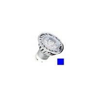 Deltech 4w 3 LED Bridgelux GU10 (Blue)