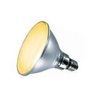 deltech 120 led par38 lamp yellow