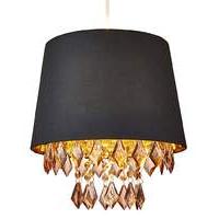 Debuchy Non Electric Pendant - Gold/Blk