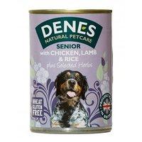Denes Chicken/Lamb & Rice Senior Dog Tin