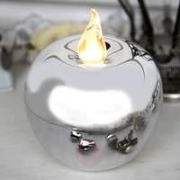 Decorative Table decoration LED Apple silver