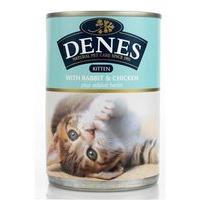 denes kitten rabbit and chicken tin 400g