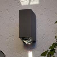 DENZEL LED exterior wall light with Power LEDs