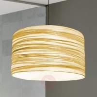 Designer hanging light Silence 60 cm gold chrome
