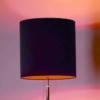 Designer floor lamp, anthracite-orange
