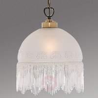 Decorative Victoriana hanging light, 1-fl.