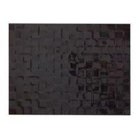 designer black abstract ceramic wall tile pack of 8 l300mm w400mm