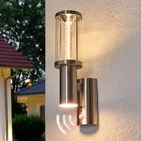 decorative led outdoor light trono stick with pir