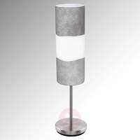 Decorative Lagonia table lamp with glass shade