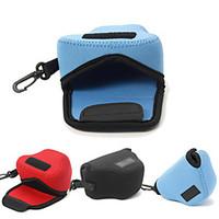 Dengpin Neoprene Soft Camera Protective Case Bag Pouch for Panasonic DMC-GM5 GM1S 12-32mm Lens (Assorted Colors)