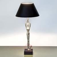 designer table lamp ballerino with figure