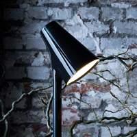 Designer floor lamp Piculet with LEDs, black