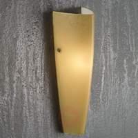 DEDALO wall light in Amber with IP44