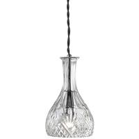 Decanter Wine Bar 1 Lamp Round Glass Pendant