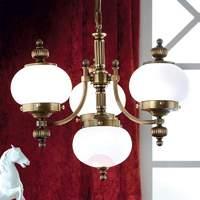 Delia Hanging Light Stylish in Antique Brass