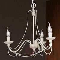 Delicate chandelier Antonina, 3-light