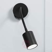 Delicate Explore LED wall light in black