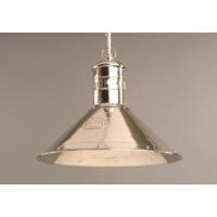 deck n449 solid brass nickel plated ceiling pendant