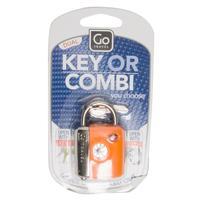 Design Go Dual Combi Key TSA Luggage Lock - Orange, Orange
