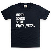 Death Metal Kid\'s T Shirt