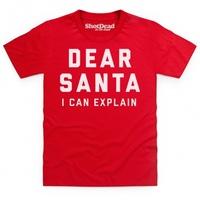 Dear Santa Kid\'s T Shirt