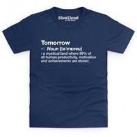 Definition of Tomorrow Kid\'s T Shirt