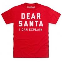 dear santa t shirt