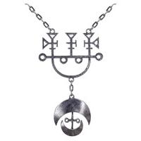 demon sigil gothic necklace