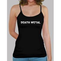 death metal girl, suspenders, black