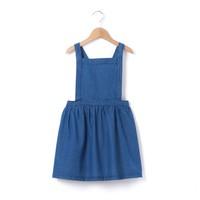 Denim Pinafore Dress, 3-12 Years