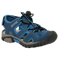 deckside junior sandal blue wing