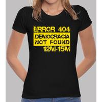 democracy 404 not found (yellow)