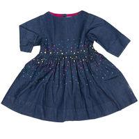 denim baby dress blue quality kids boys girls