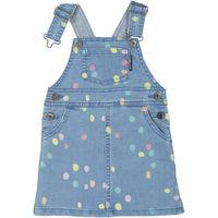 Denim Dungaree Baby Dress - Blue quality kids boys girls