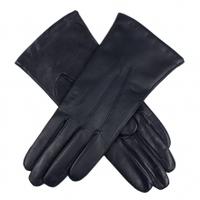 Dents Ladies Isabelle Leather Gloves, 6.5, Navy