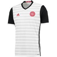 Denmark Away Shirt 2016 White