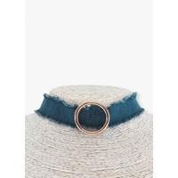 DENIM WITH RING DETAIL