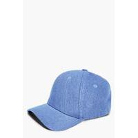 Denim Baseball Cap - blue