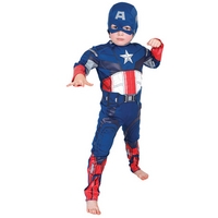 Deluxe Padded Muscle Chest Captain America