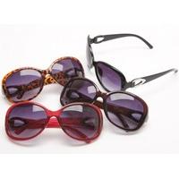 Deluxe Optical Hinge Plastic Frame Fashion Sunglasses - Assorted Colours.