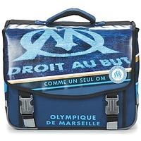 Dessins Animés FOOTBALL OM CARTABLE 41CM boys\'s Briefcase in blue